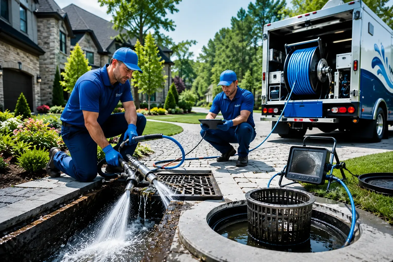 Local outdoor drain cleaning professionals in Darrow, LA